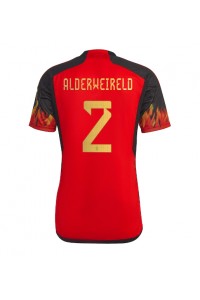 Belgia Toby Alderweireld #2 Fotballdrakt Hjemme Klær VM 2022 Korte ermer